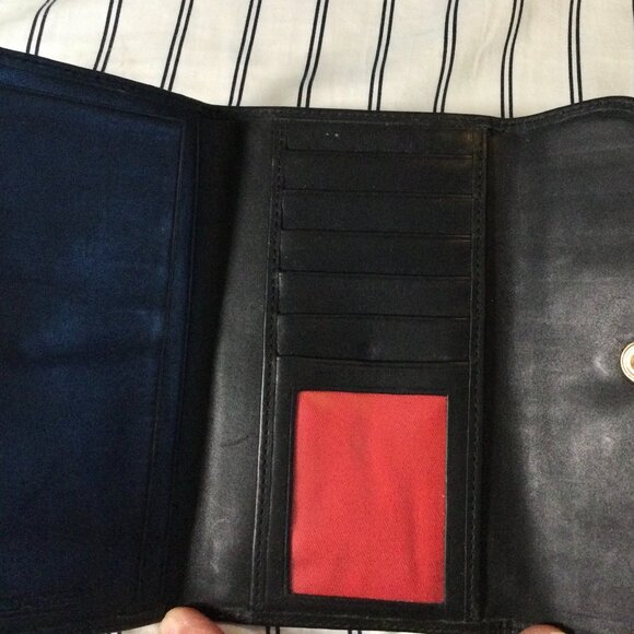 Dooney & Bourke Wallet Trifold Wallet Women's Wallet Vintage Cream & Black NEW! - Picture 3 of 9